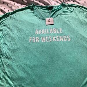 Soft t shirt  new never worn